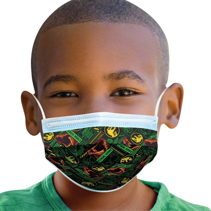 Jurassic Park Face Masks - 14ct