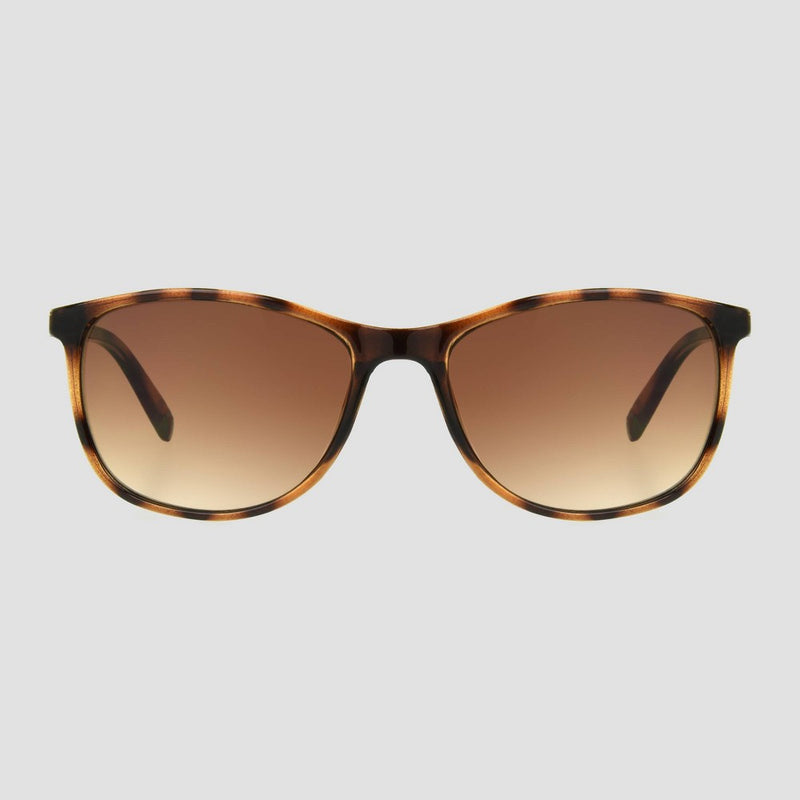 Women's Tortoise Shell Print Surf Shade Sunglasses - Universal Thread Brown