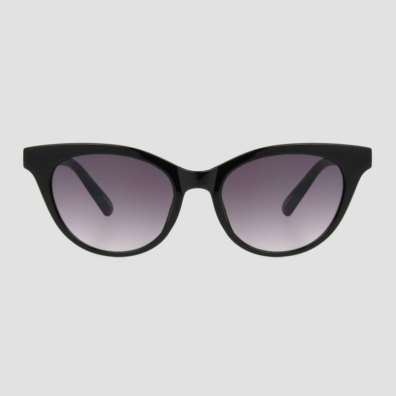 Women's Narrow Cateye Sunglasses - Universal Thread Black