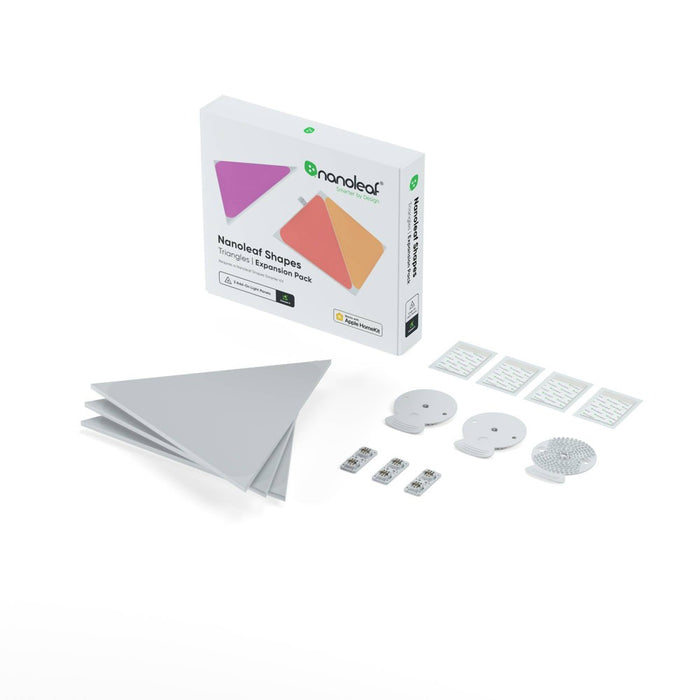Nanoleaf 3pk Shapes Triangle Expansion LED Light