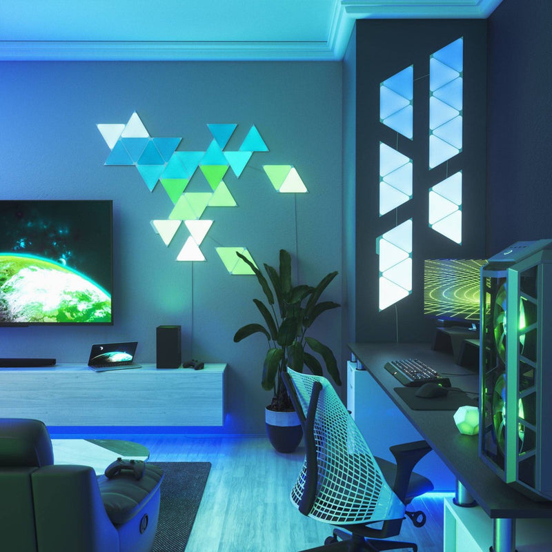 Nanoleaf 3pk Shapes Triangle Expansion LED Light