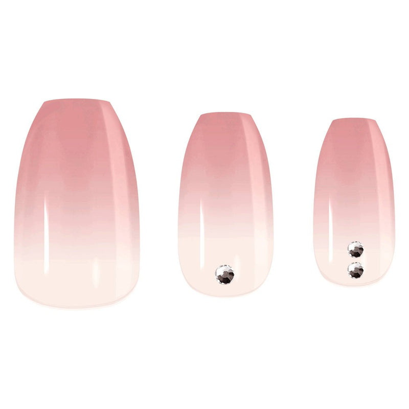 L.A. Girl 28pc Luxe Shine Fave Artificial Nail - Into You - 28pc