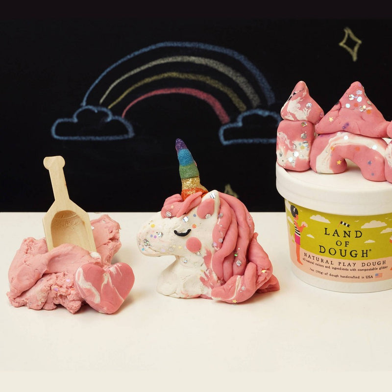 Crazy Aaron's Land of Dough Unicorn Horn with Scoop