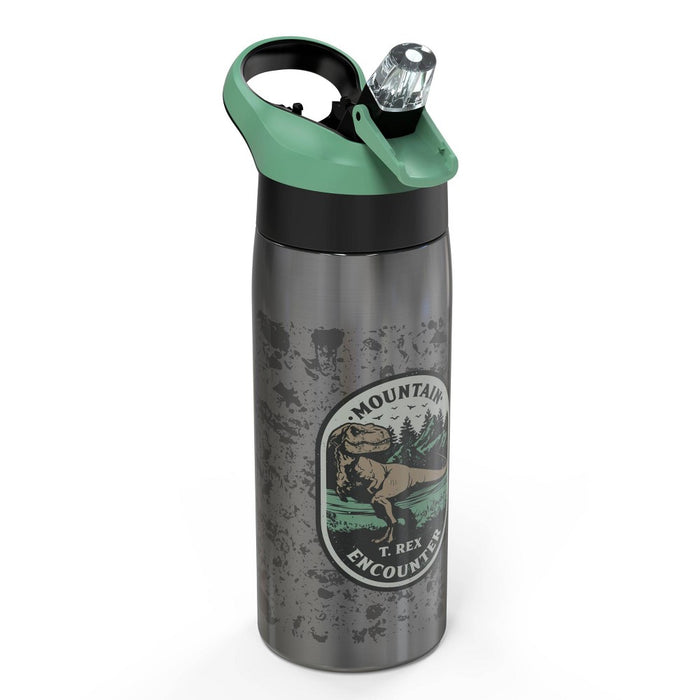 Jurassic World 3 19oz Stainless Steel Double Wall Water Bottle - Zak Designs