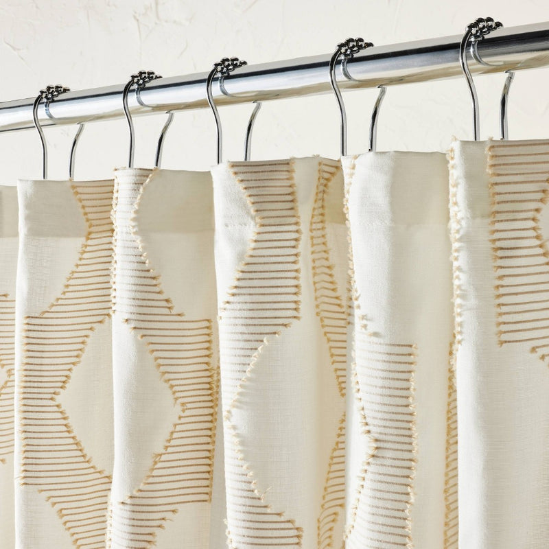In The Name of Love Clipped Shower Curtain White - Opalhouse designed by Jungalow