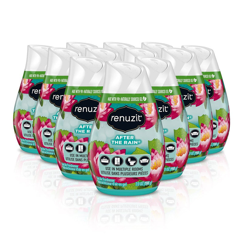 Renuzit - Adjustables Air Freshener, After The Rain Scent, Solid, 7 Oz