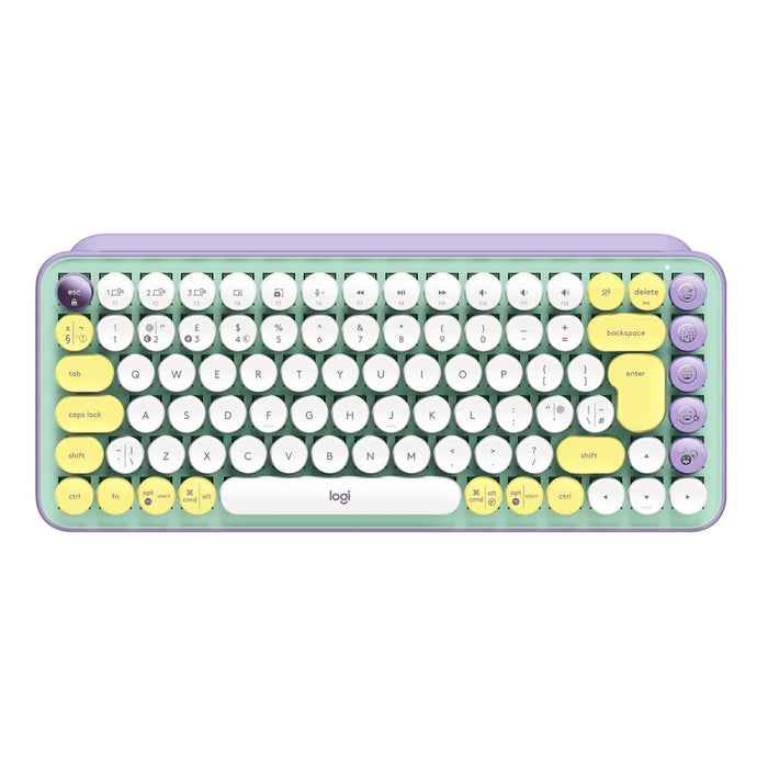 POP Keys Wireless Mechanical Keyboard With Emoji Keys - Daydream Mint