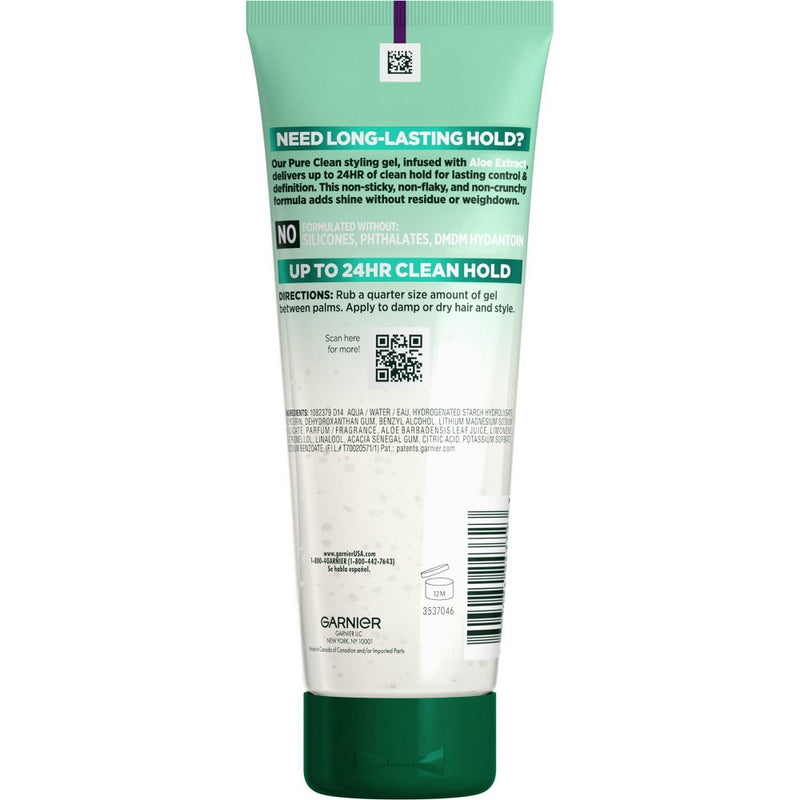 Garnier Fructis Style Pure Clean Extra Strong Hold Hair Gel - 6.8 fl oz