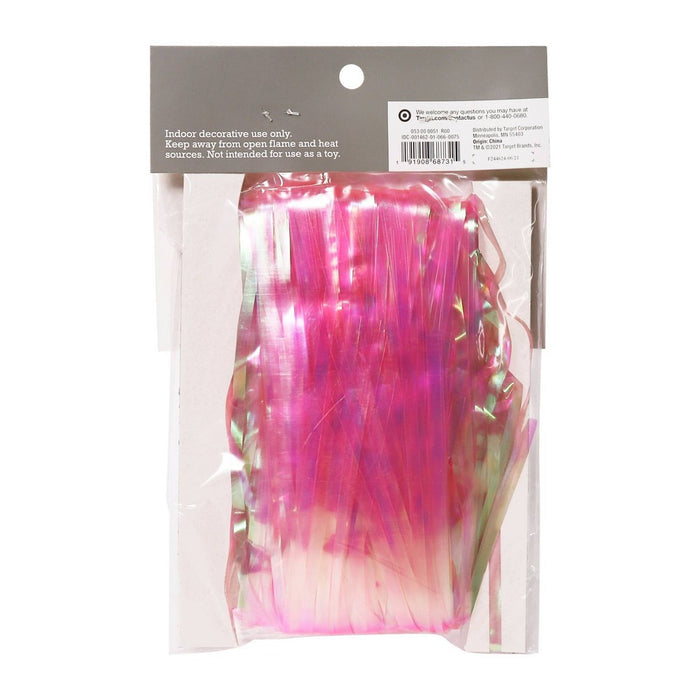 Fringe Backdrop Decor Pink - Spritz