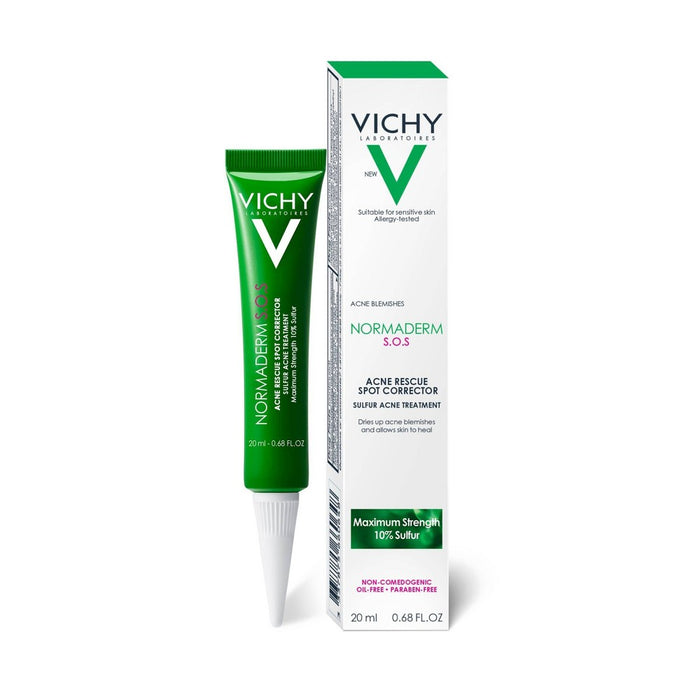 Vichy Normadern SOS Acne Spot Corrector, Acne Spot Treatment with Niacinamide - 0.67 fl oz