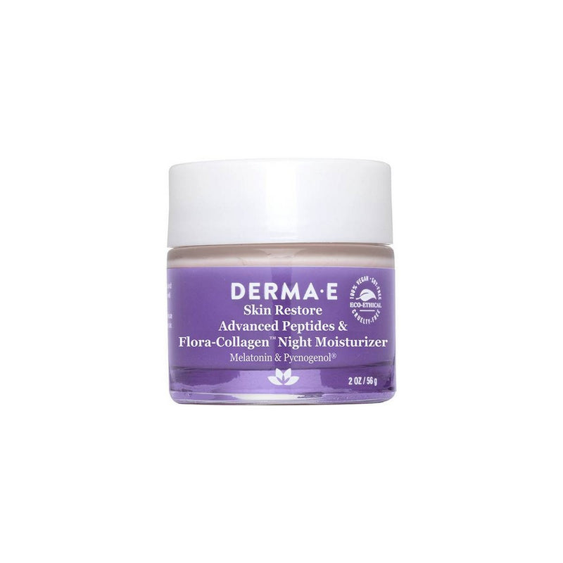 derma e Advanced Peptides & Collagen Night Face Moisturizer - 2oz