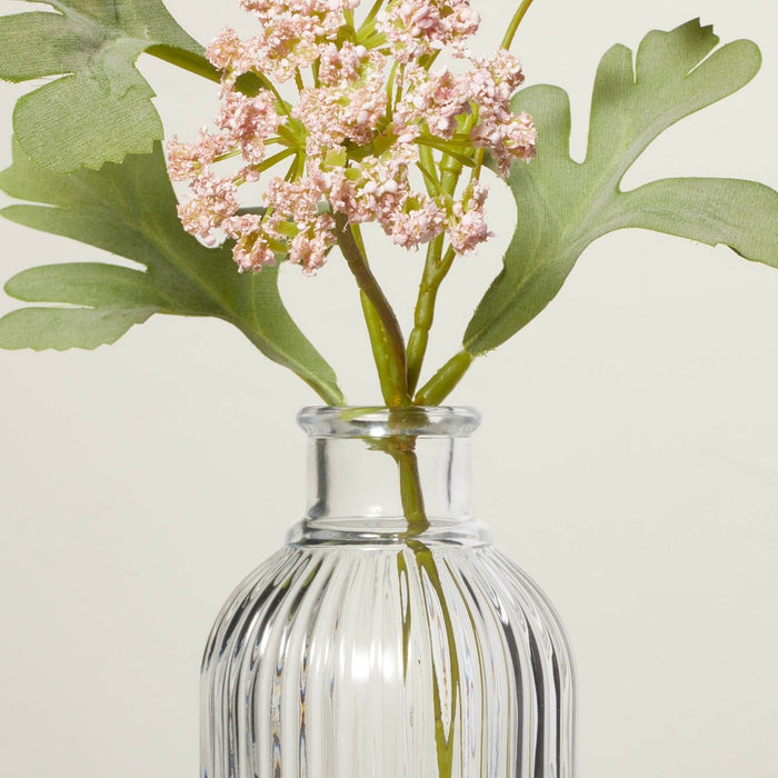 11" Faux Blush Pink Sedum Flower Arrangement - Hearth & Hand with Magnolia