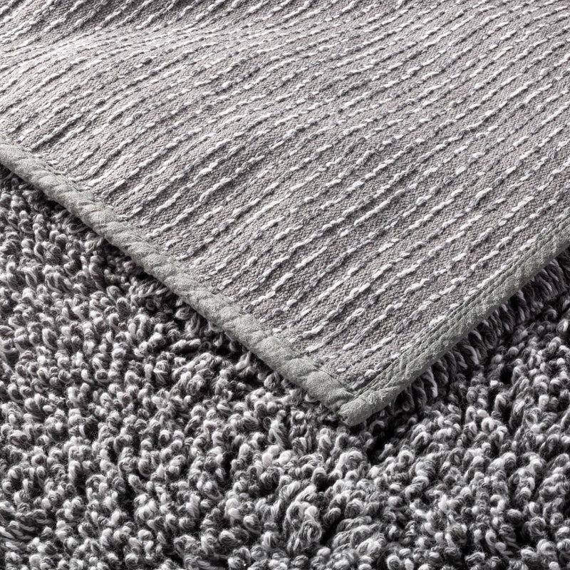 24"x40" Melange Looped Bath Rug Dark Gray - Casaluna (LOCAL PICKUP ONLY)
