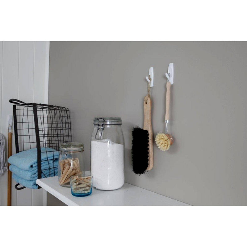 Command 6 Hooks 12 Strips Large Sized Utility Decorative Hooks Value Pack White