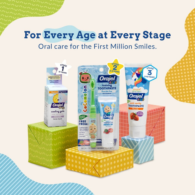 Orajel Baby Daytime & Nighttime Cooling Gels for Teething - 0.36oz