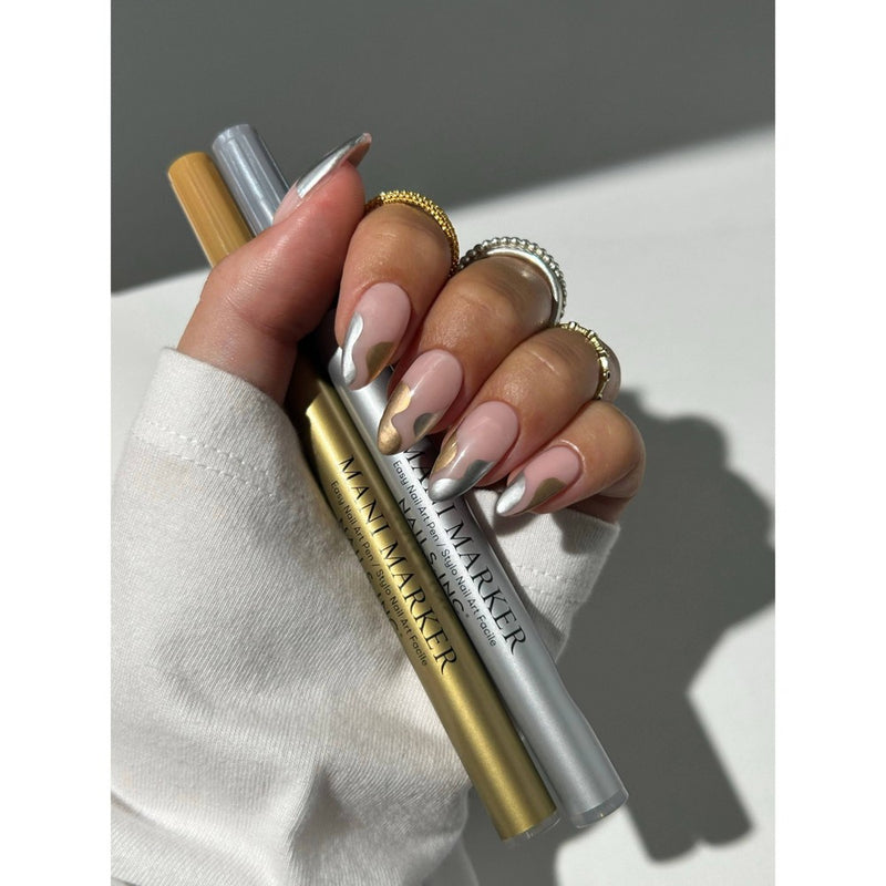 Nails Inc. Nail Art - Silver - 0.1 fl oz