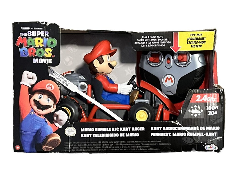 Nintendo The Super Mario Bros. Movie Rumble R/C Kart Racer *DAMAGED BOX*