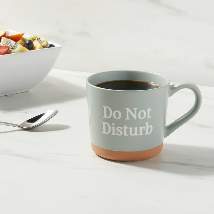 15oz Stoneware Do Not Disturb Mug - Threshold