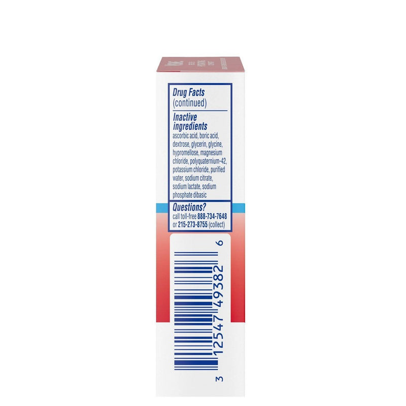 Visine Advanced Redness + Irritation Relief Lubrication / Redness Eye Drops - .28 fl oz