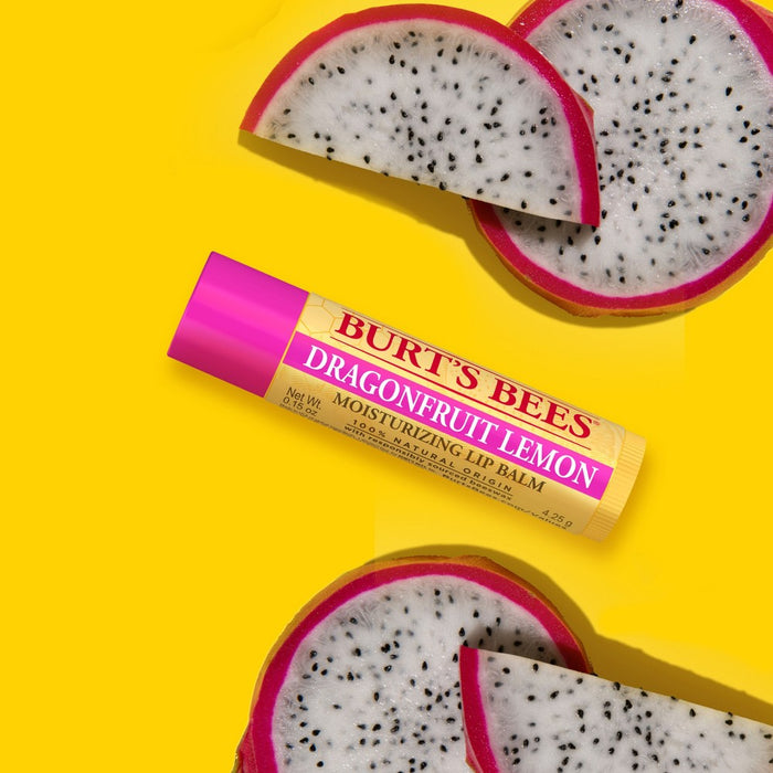 Burt's Bees Dragonfruit Lemon Lip Balm - 0.15oz