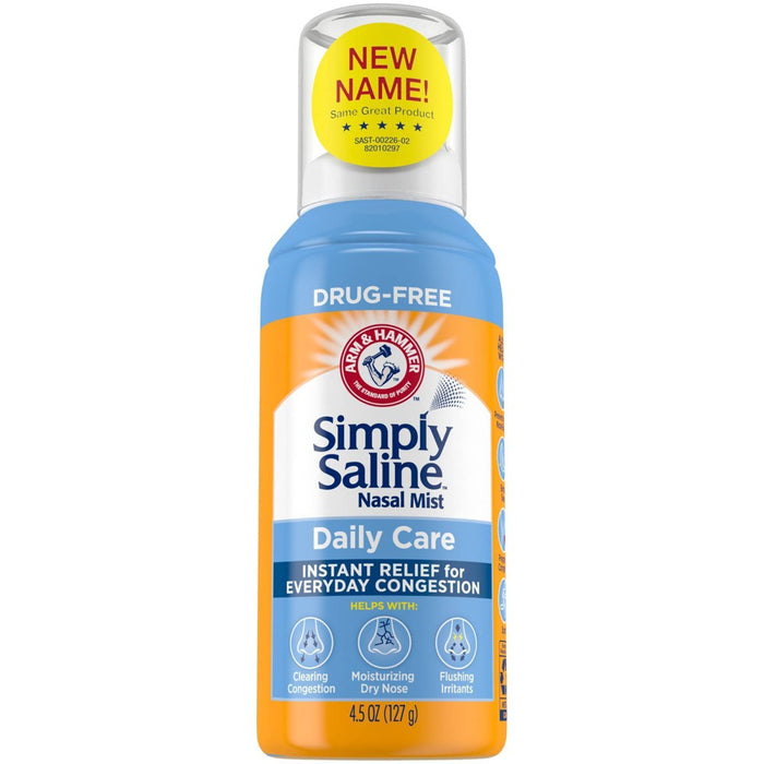 Simply Saline Nasal Care Daily Relief Mist Spray - 4.5oz