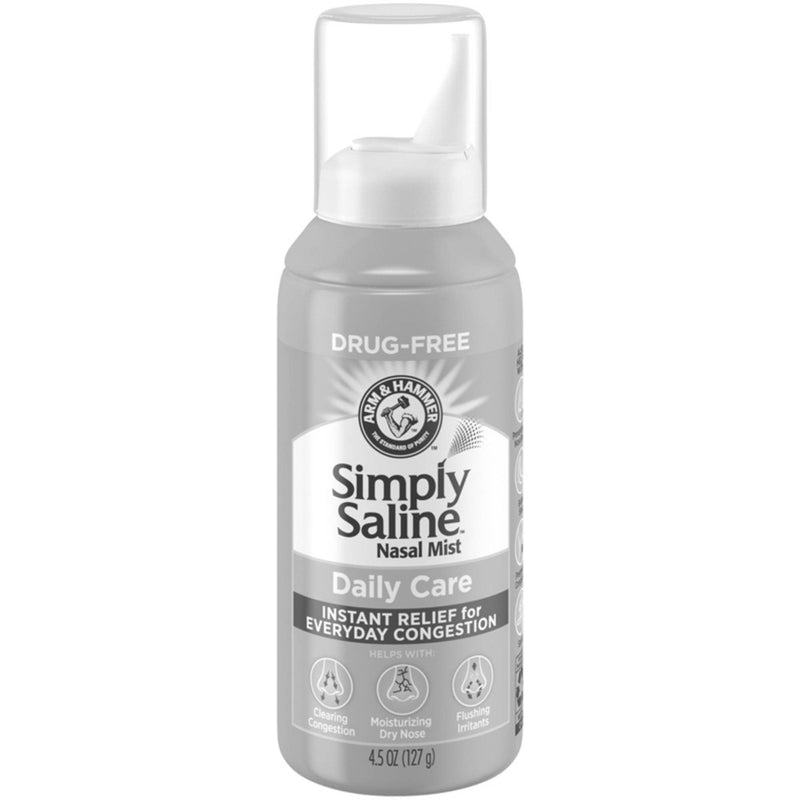 Simply Saline Nasal Care Daily Relief Mist Spray - 4.5oz
