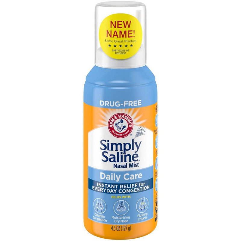 Simply Saline Nasal Care Daily Relief Mist Spray - 4.5oz