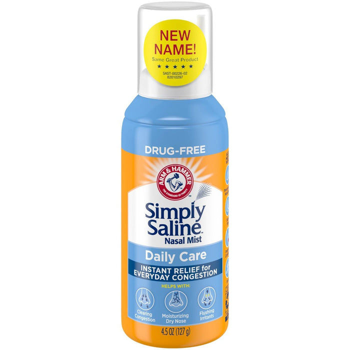Simply Saline Nasal Care Daily Relief Mist Spray - 4.5oz