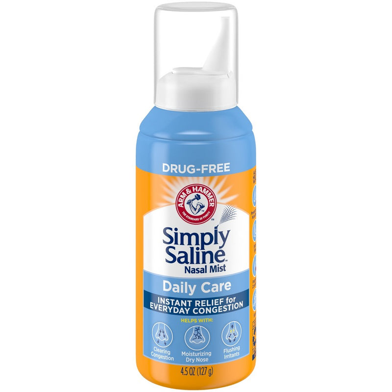 Simply Saline Nasal Care Daily Relief Mist Spray - 4.5oz