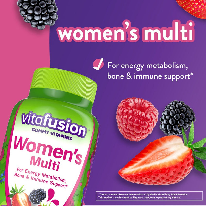 Vitafusion Women's Multivitamin Gummies - Berry - 150ct
