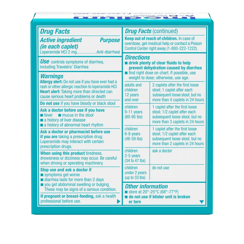 Imodium Anti-Diarrheal caplets - 24ct