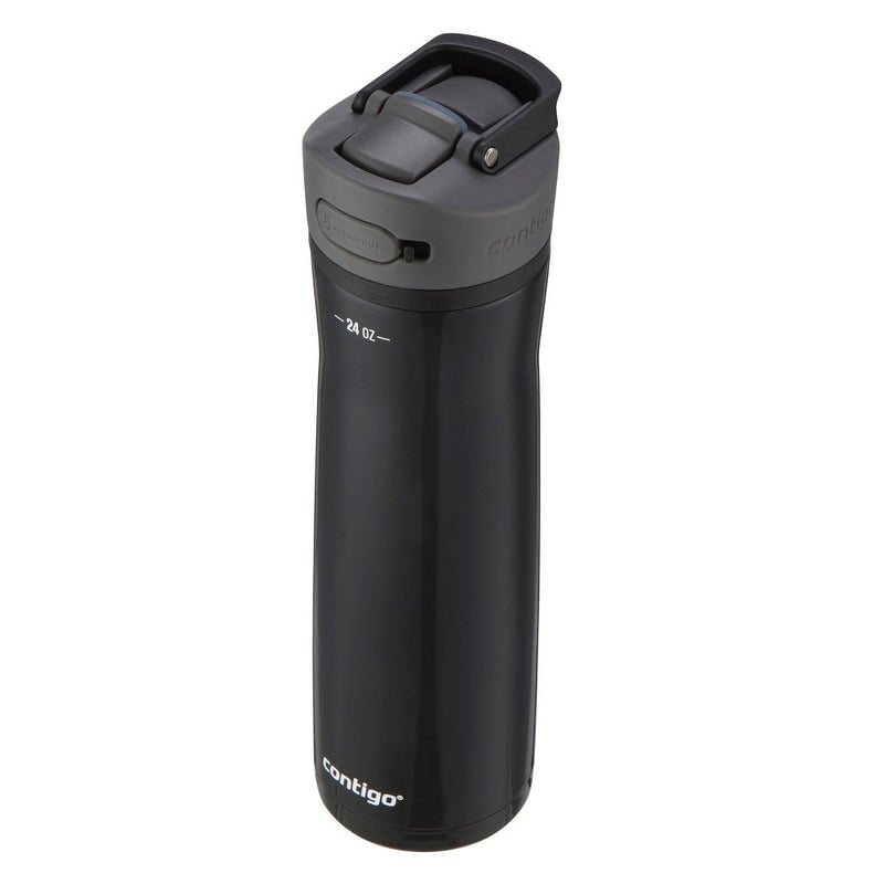 Contigo 24oz Ashland Chill Stainless Steel Water Bottle Licorice