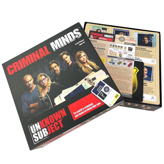 Criminal Minds UNknown SUBject Game