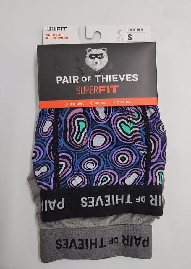Pair of Thieves Men's Super Fit Boxer Briefs 2pk S