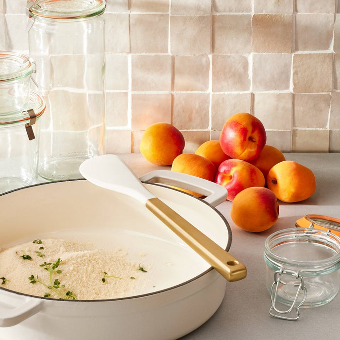 Stainless Steel and Silicone Spatula Champagne - Figmint