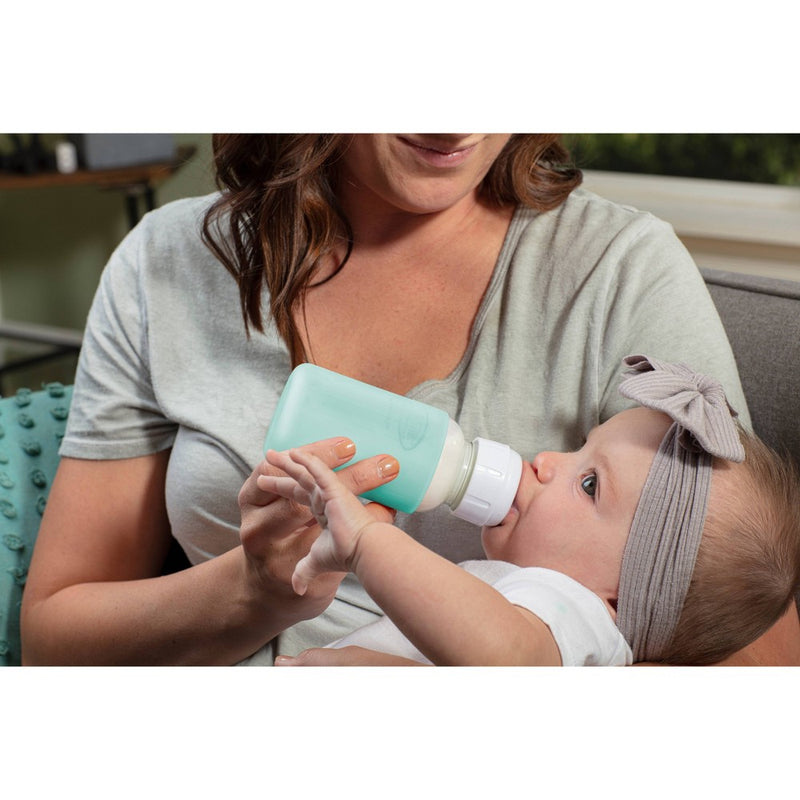 Dr. Brown's Anti-Colic Options+ Glass Baby Bottle - 4oz/2pk