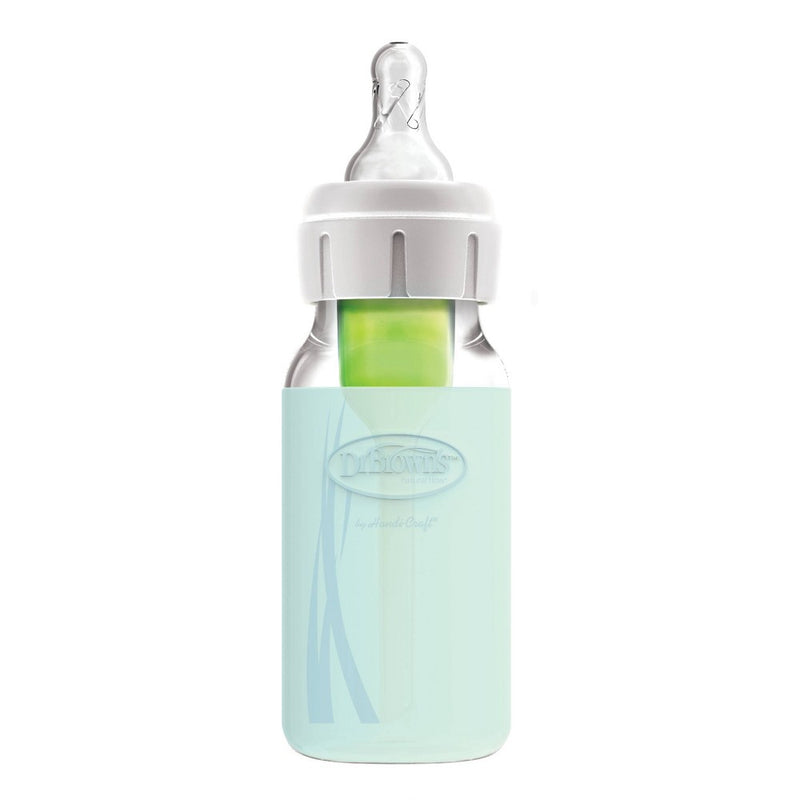 Dr. Brown's Anti-Colic Options+ Glass Baby Bottle - 4oz/2pk