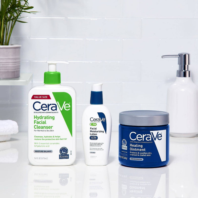 CeraVe Healing Ointment Skin Protectant, Non-Greasy Unscented - 12oz