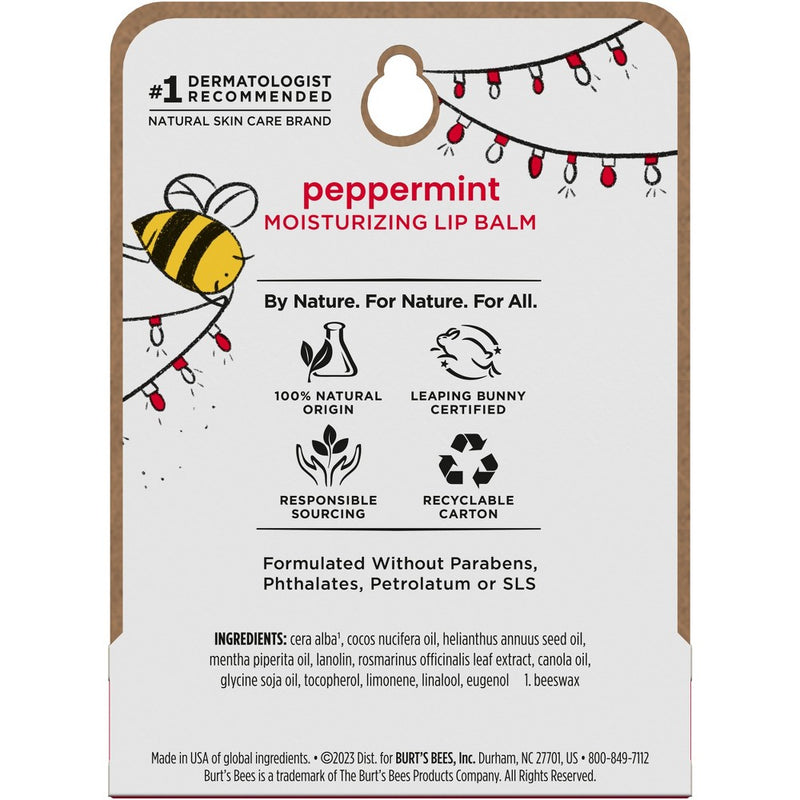 Burt's Bees Peppermint Lip Balm