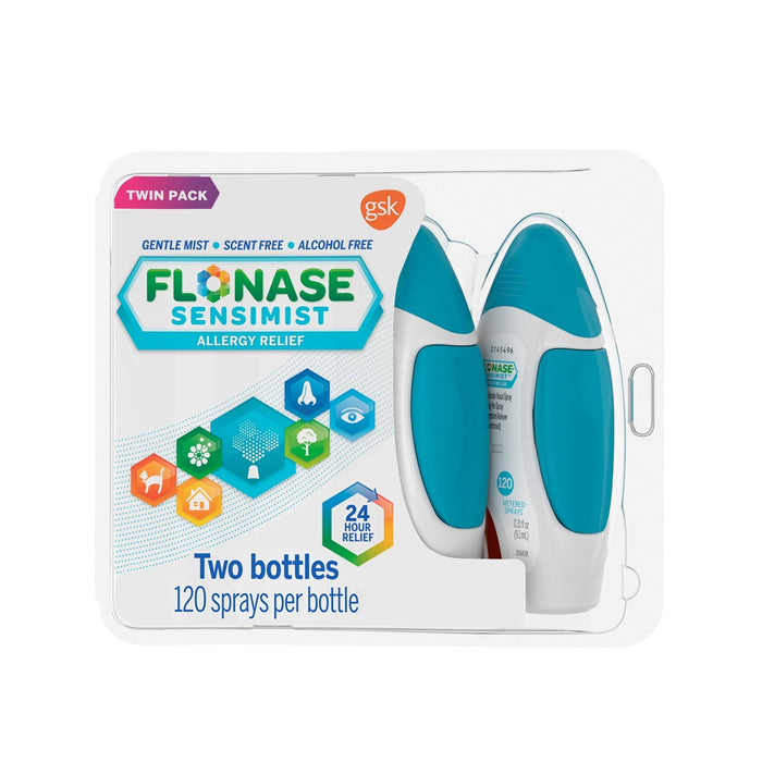 Flonase Sensimist 24-Hour Allergy Relief Nasal Spray - Fluticasone Furoate - 0.31 fl oz/2pk