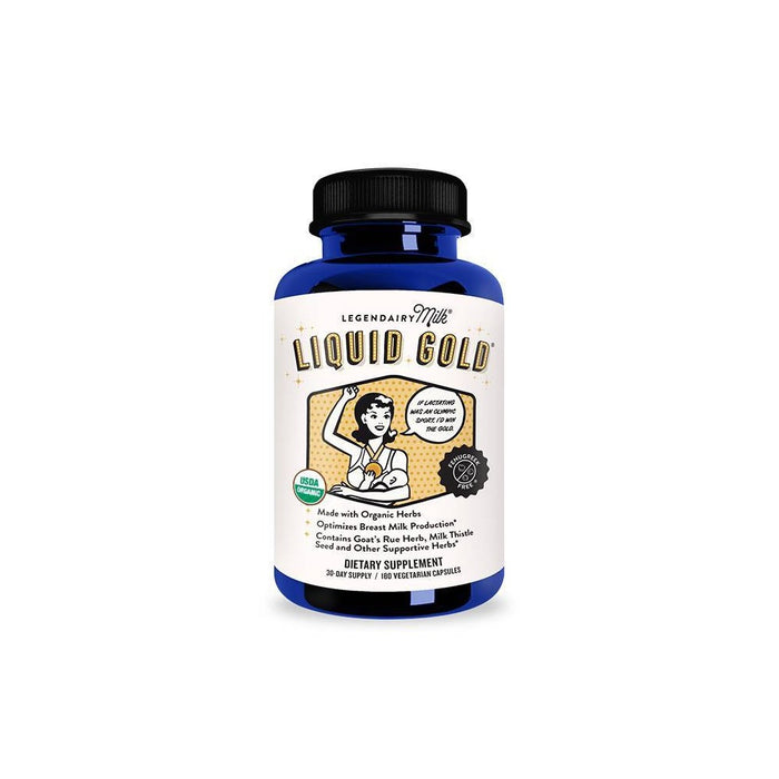 Legendairy Milk Liquid Gold Lactation Vegan Supplement - 180 Capsules