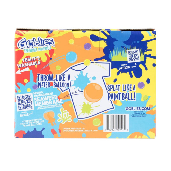 Goblies 3pk Throwable Paintballs - Red/Orange/Yellow