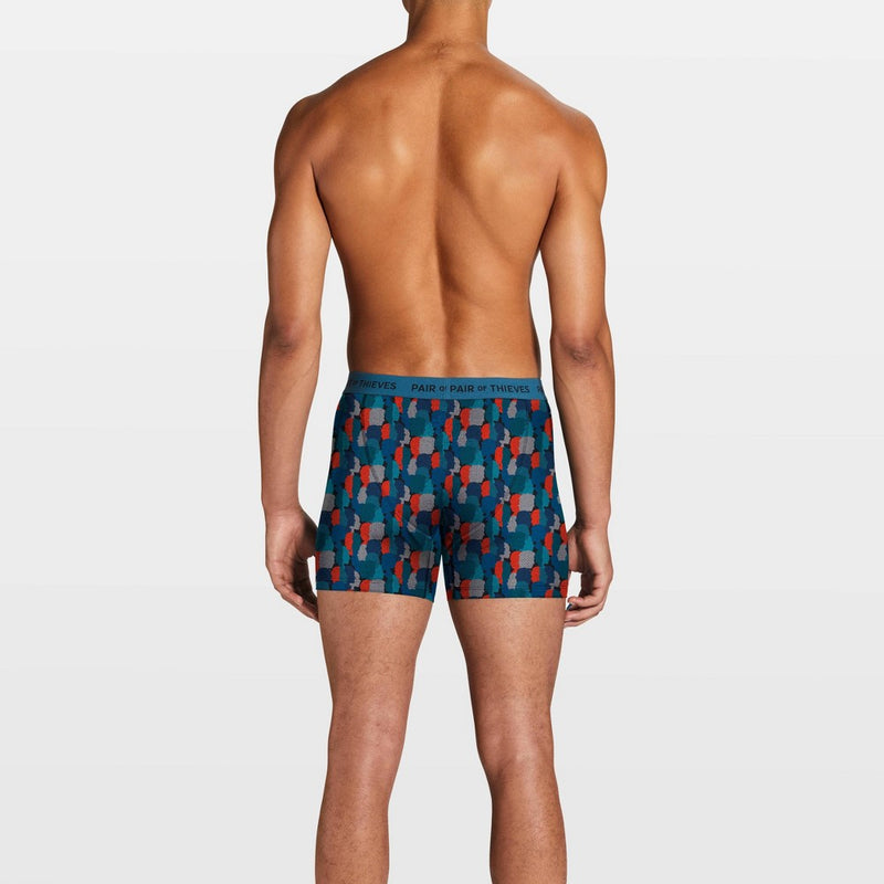 Pair of Thieves Men's Super Fit Faces Boxer Briefs 2pk - L