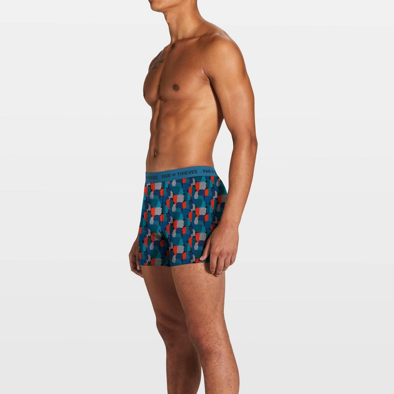 Pair of Thieves Men's Super Fit Faces Boxer Briefs 2pk - L