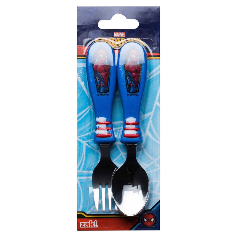 Spider-Man 2pc Stainless Steel Silverware Set- Zak Designs