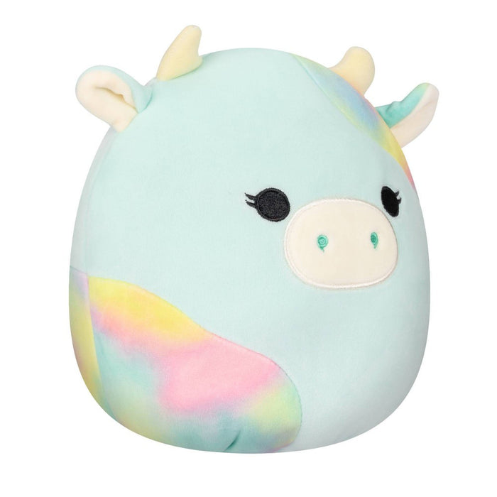 Squishmallows 8" 2-in-1 Flipamallows Pink and Blue Tie-Dye Cow Plush Toy