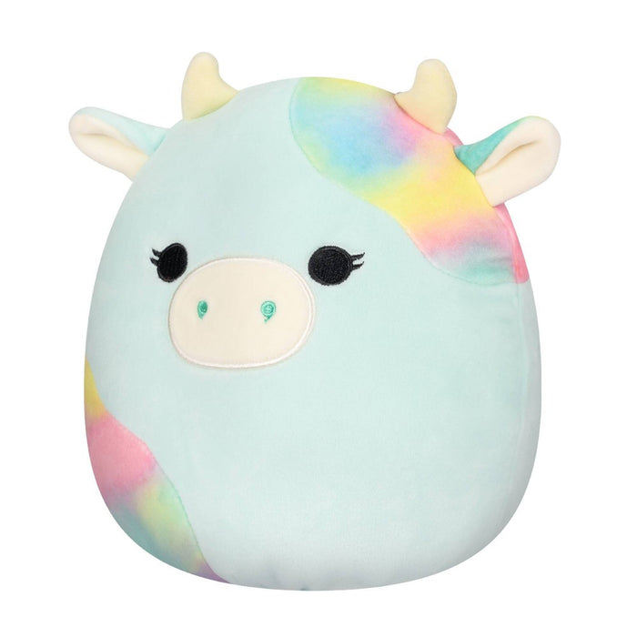 Squishmallows 8" 2-in-1 Flipamallows Pink and Blue Tie-Dye Cow Plush Toy