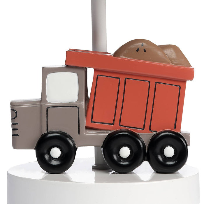 Bedtime Originals by Lambs & Ivy Construction Zone Lamp with Shade (Includes CFL Light Bulb)