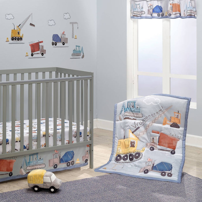 Bedtime Originals by Lambs & Ivy Construction Zone Lamp with Shade (Includes CFL Light Bulb)