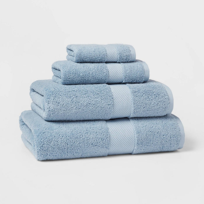 Performance Plus Oversized Bath Towel Light Blue - Threshold